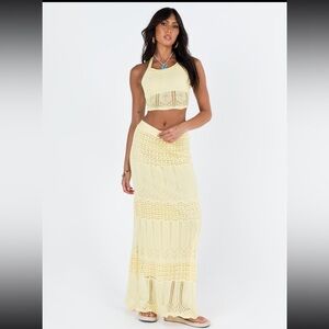 Princess Polly yellow set